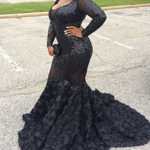 Black Couture Gown